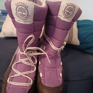 💗🤩HP!🤩💗 Timberland Snow Boots Size 10 Waterproof